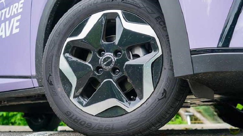 Для электрического хэтчбека BYD Dolphin изготовили эксклюзивные шины