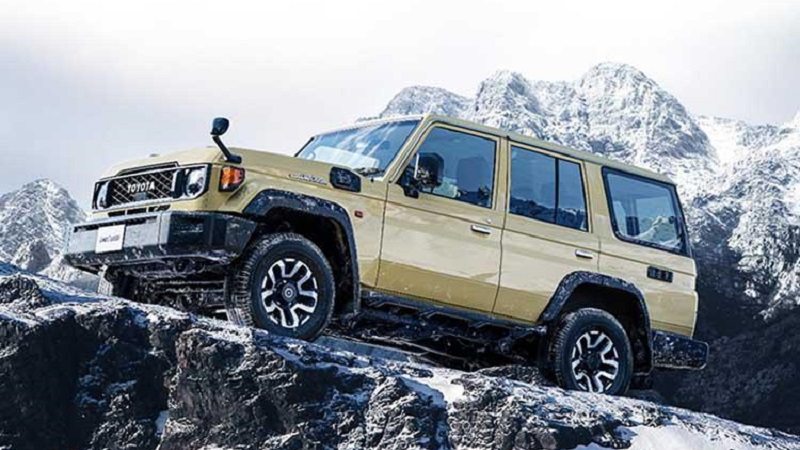 В комплектацию нового Land Cruiser 70 вошли шины Dunlop