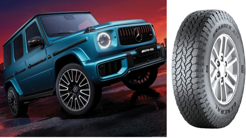 Для Mercedes G63 омологировали две модели шин General