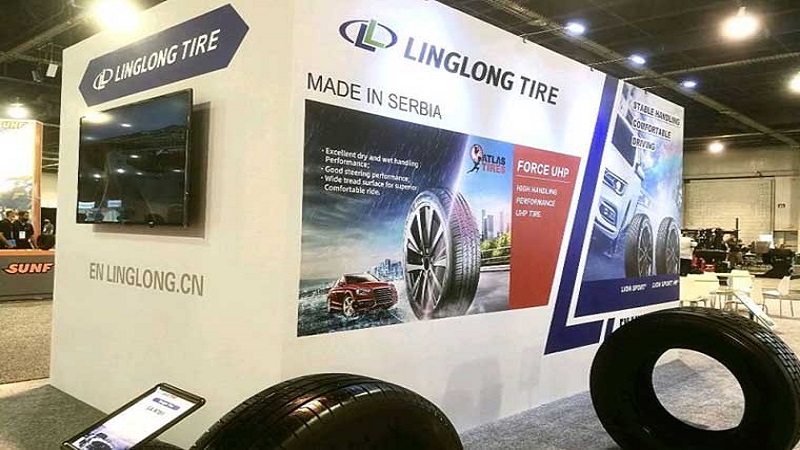 Сербия наращивает объемы экспорта автомобильных шин